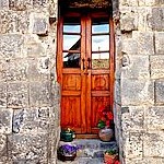 San Agustin de Callo stone wall